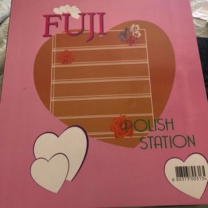 clear acrylic nail polish rack